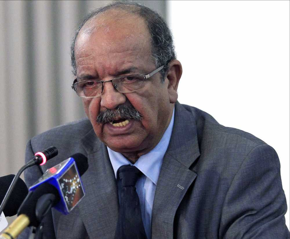 الوزير الجزائري للشئون المغاربيةعبد القادر مساهل الوزير الجزائري للشئون المغاربيةعبد القادر مساهل