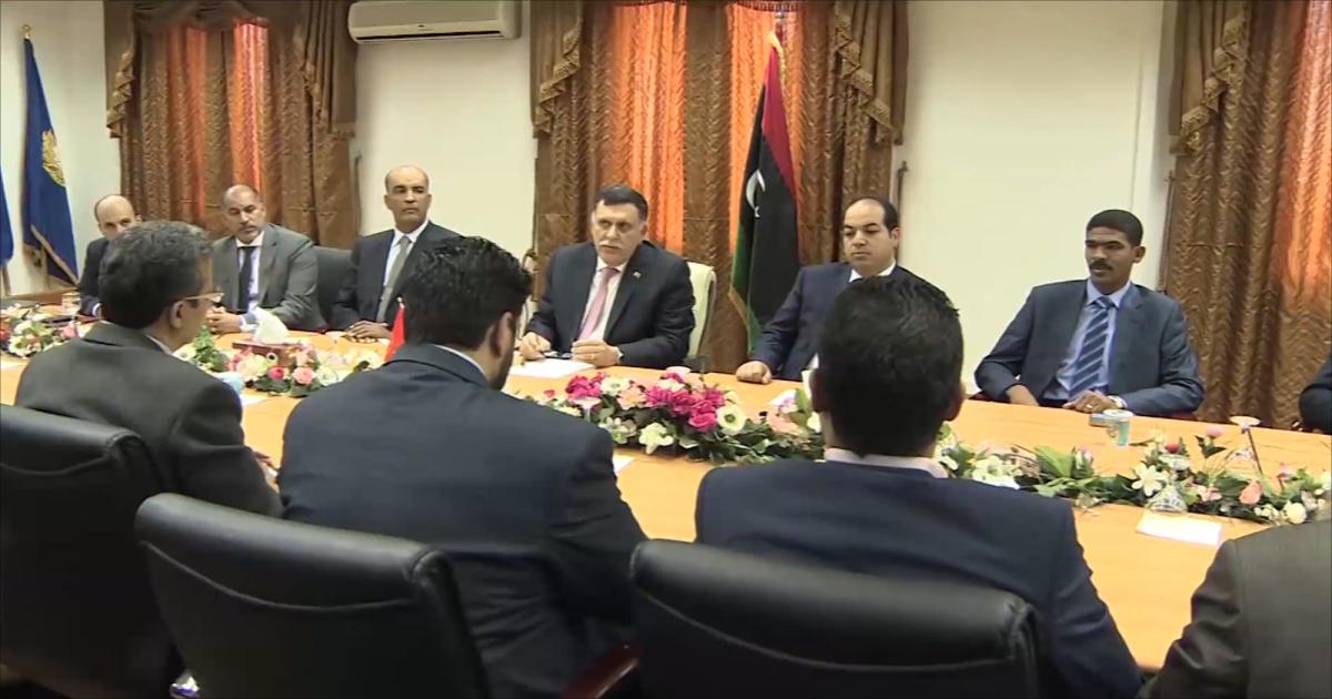 حكومة الوفاق الليبية محمد سيالة حكومة الوفاق الليبية محمد سيالة
