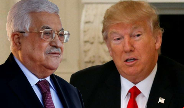 ارئيس الأمريكي دونالد ترامب ونظيره الفلسطيني محمود عباس ارئيس الأمريكي دونالد ترامب ونظيره الفلسطيني محمود عباس