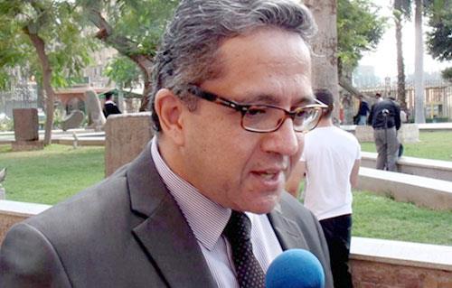 خالد العناني وزير الاثار