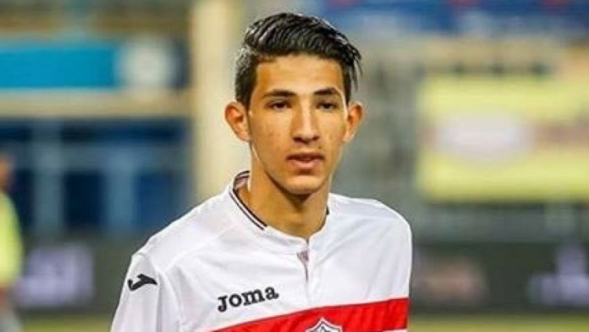 أحمد أبوالفتوح لاعب الزمالك الشاب 