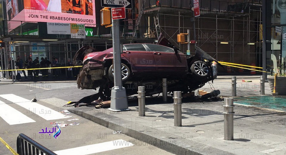 السيارة المستخدمة فى حادث دهس تايمز سكوير