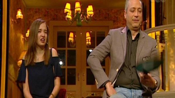 تامر امين خلال الحلقة