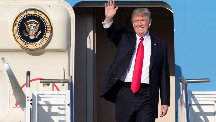 زيارة الرئيس الأمريكي دونالد ترامب للسعودية اليوم