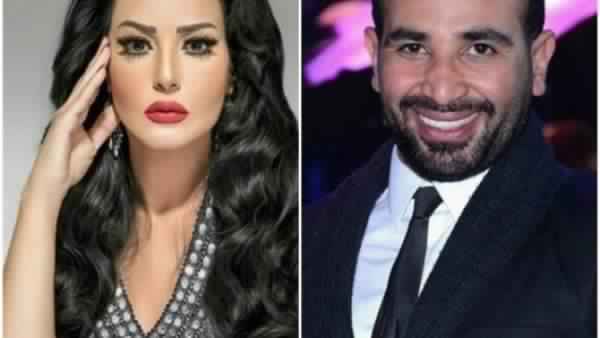 أحمد سعد وسمية الخشاب