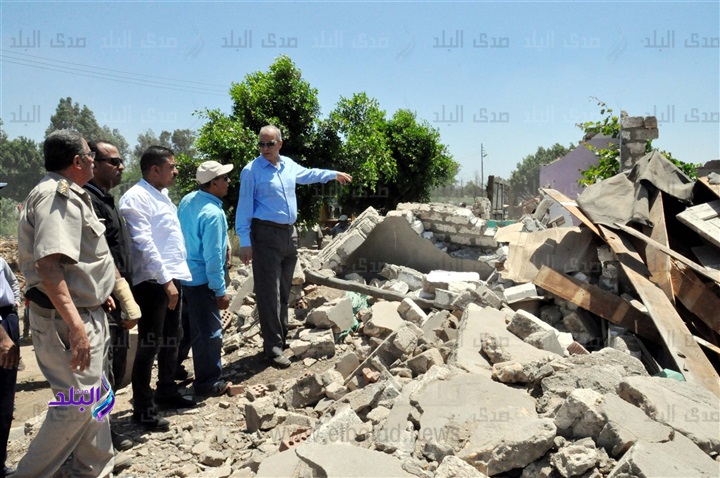 جانب من حملات الازالة بالمحافظات