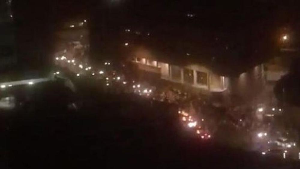 صورة من منطقة الانفجار 