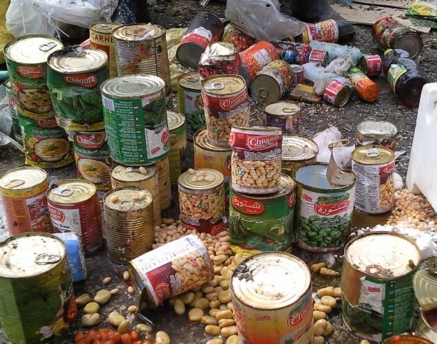 سلع غذائية فاسدة