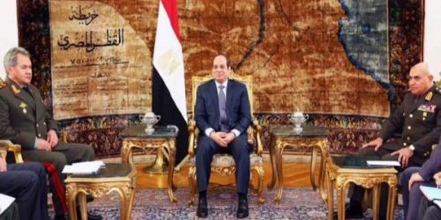 زيارة وزيري الدفاع والخارجية الروسيين للقاهرة اليوم