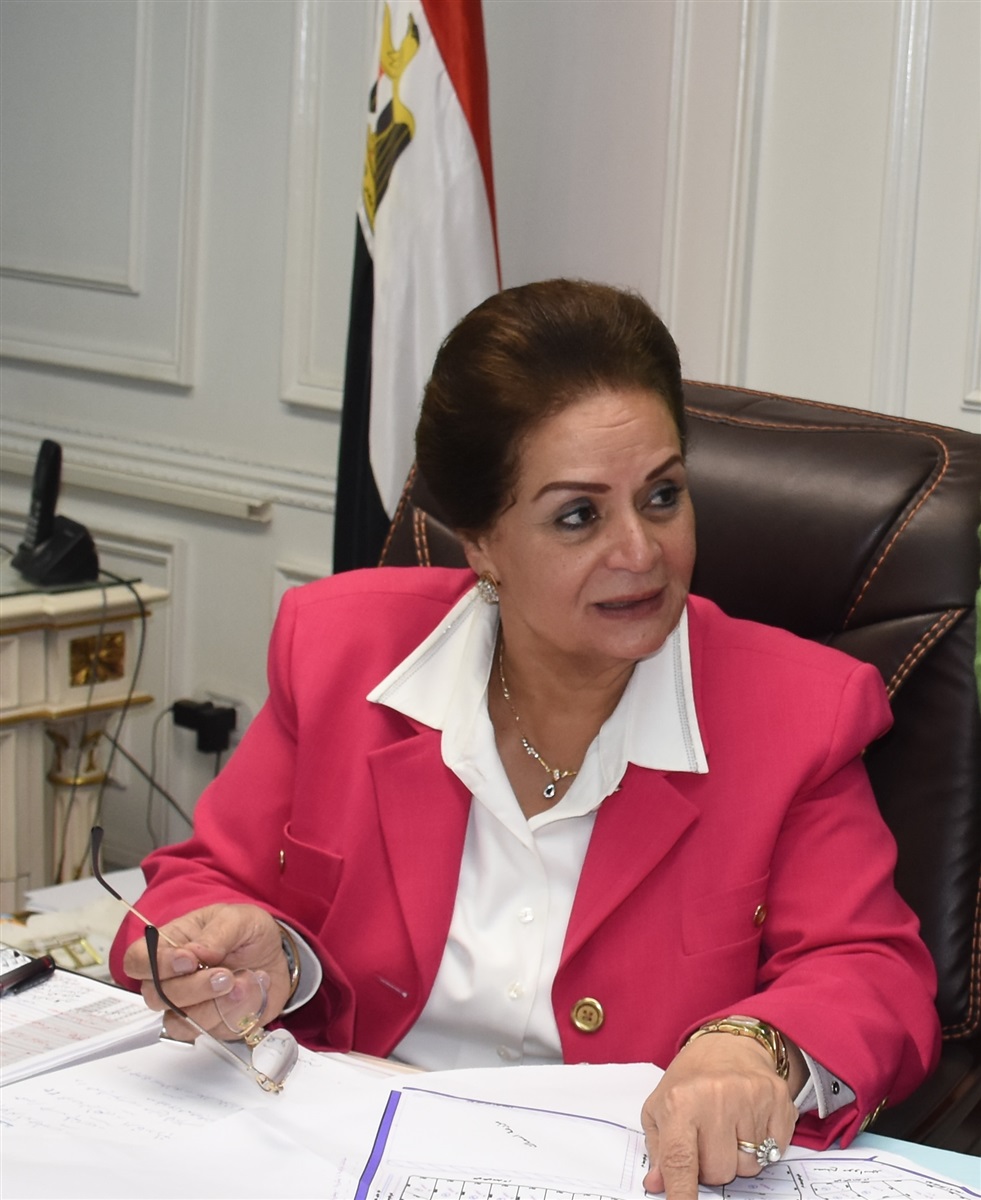 المهندسة نادية عبده محافظ البحيرة