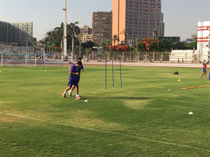 تدريبات تأهيلية لرباعي الزمالك تدريبات تأهيلية لرباعي الزمالك