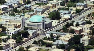 الحي الدبلوماسي بالعاصمة الأفغانية كابول