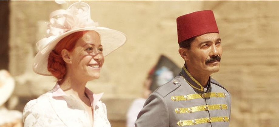 مشهد من مسلسل واحة الغروب مشهد من مسلسل واحة الغروب