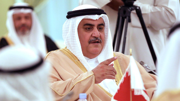 خالد بن أحمد بن محمد وزير الخارجية البحريني