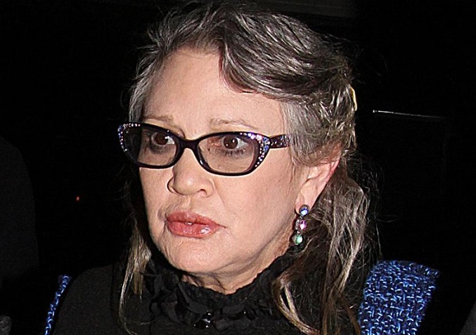 الممثلة كاري فيشر