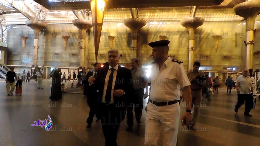 اللواء قاسم حسين اثناء الجولة