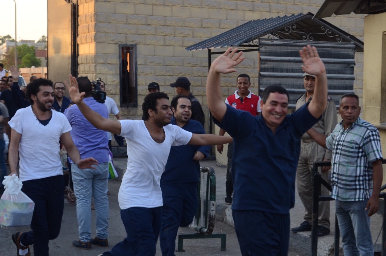 المفرج عنهم من سجن طره 