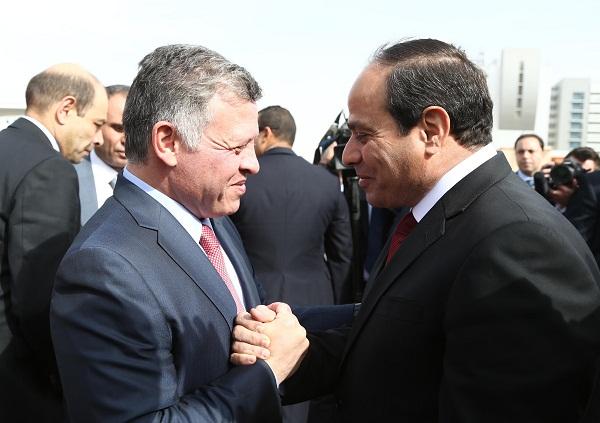 السيسي وملك الأردن .. أرشيفية السيسي وملك الأردن .. أرشيفية