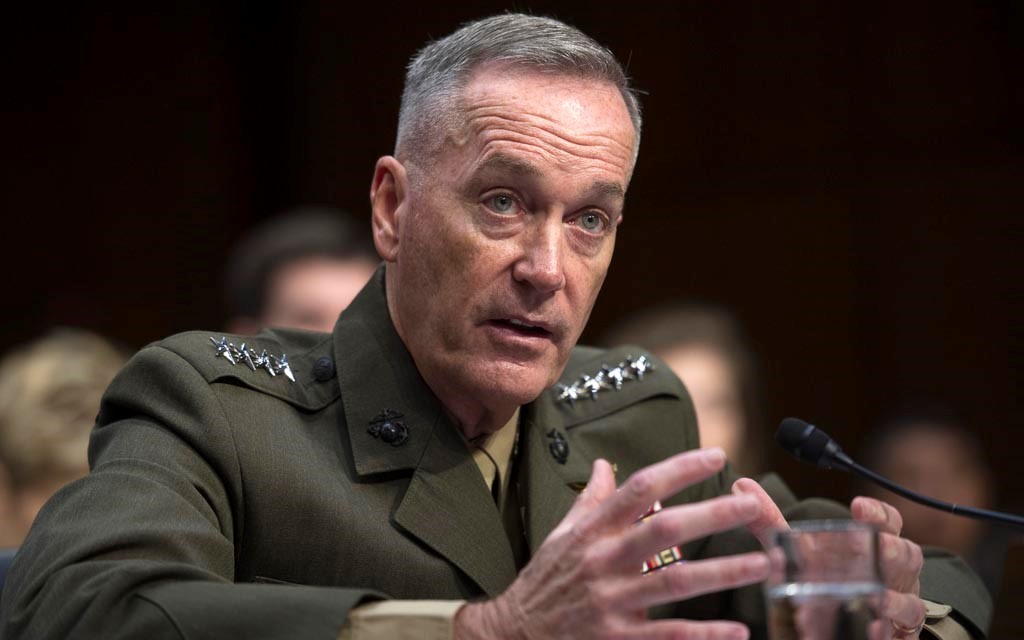 رئيس هيئة أركان القوات الأمريكية المشتركة الجنرال جوزيف دنفو