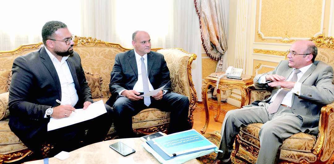 المستشار عمرو مروان وخالد ميرى 