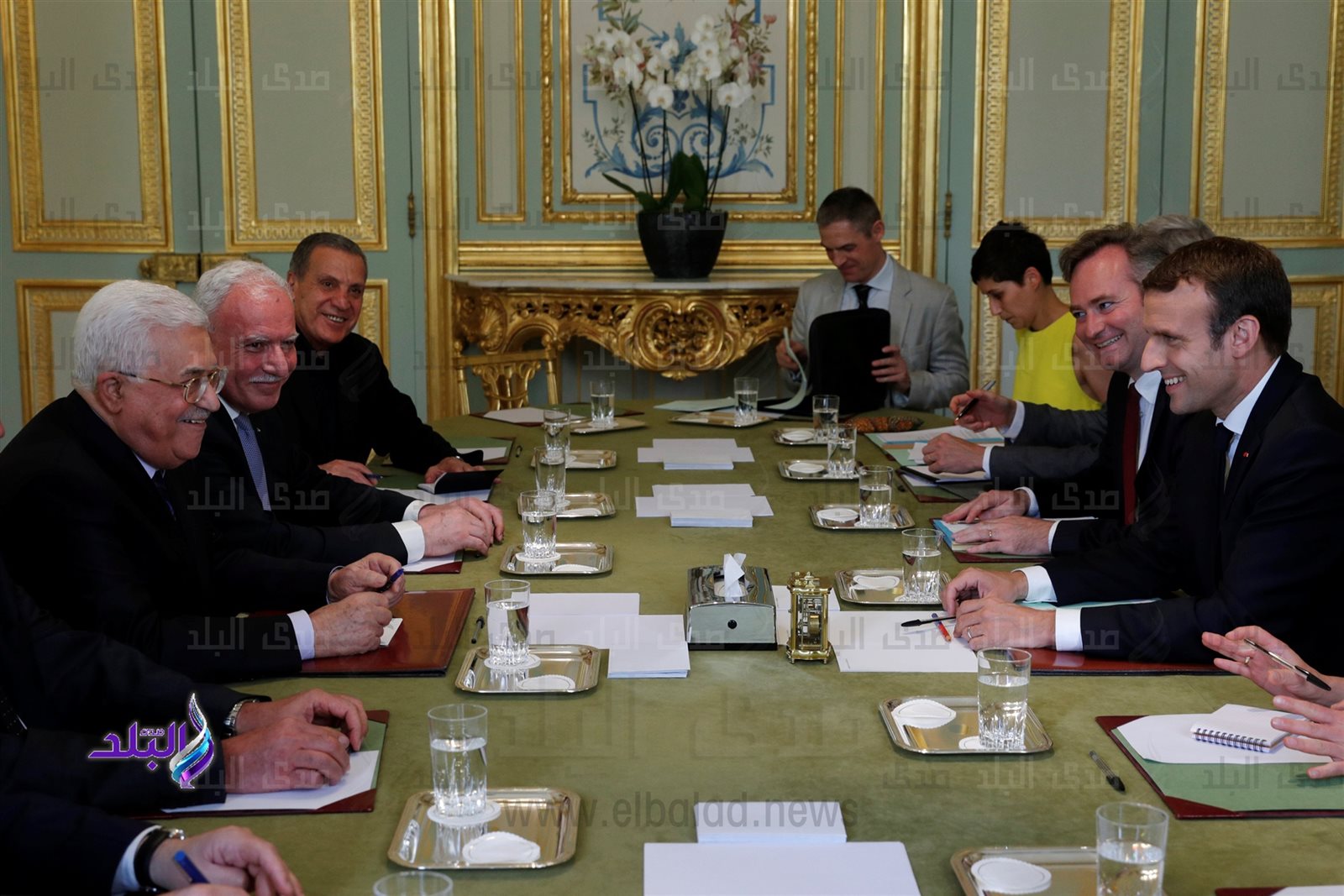  إيمانويل ماكرونالرئيس الفرنسى