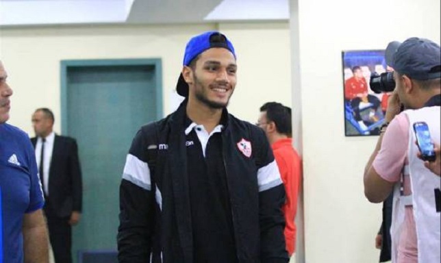 حارس الزمالك الصاعد عمر صلاح حارس الزمالك الصاعد عمر صلاح