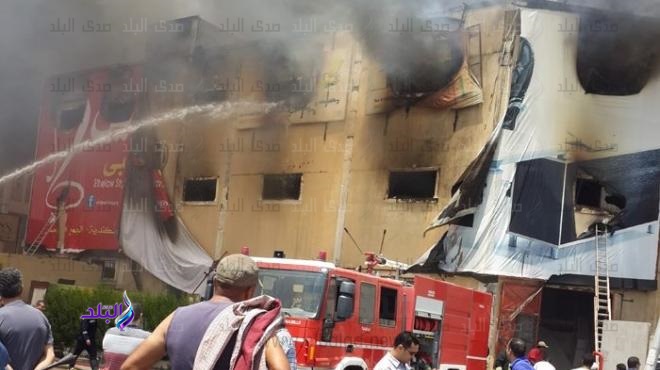 حريق بمصنع ملابس بالخانكة حريق بمصنع ملابس بالخانكة