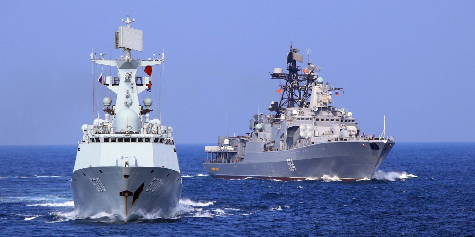 سفن حربية صينية