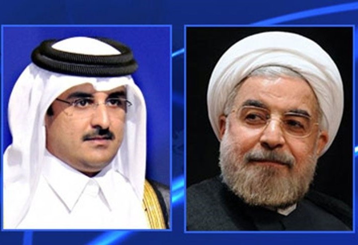 تميم وروحانى يبحثان اقامة قاعدة عسكرية  بالدوحة 