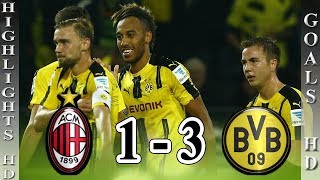 دورتموند يفوز على ميلان بثلاثية