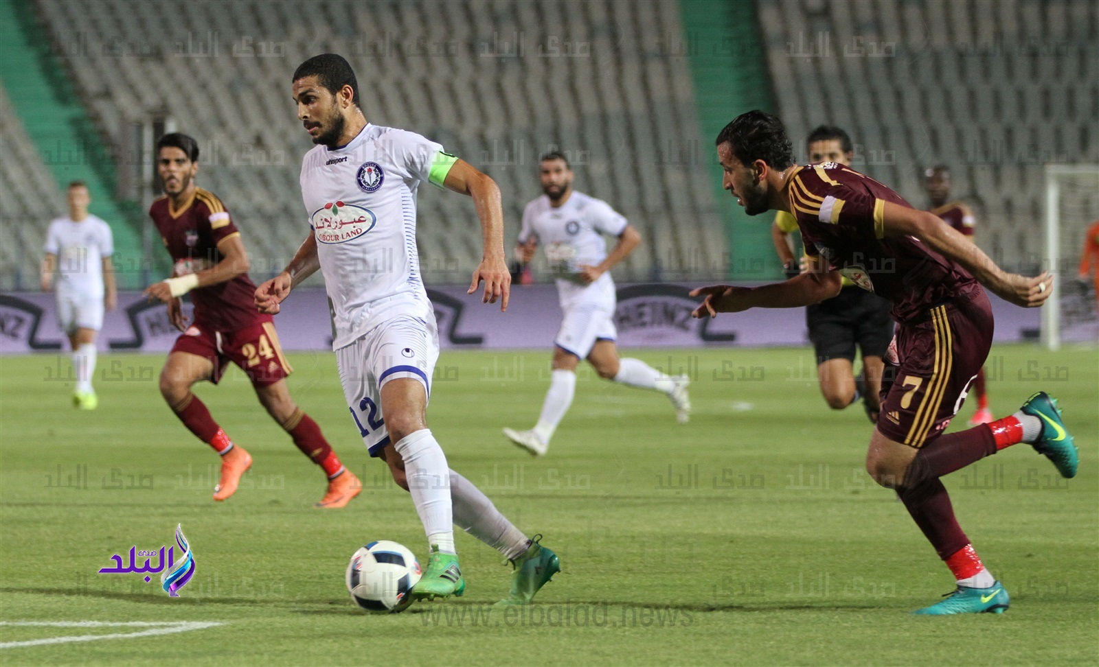 صورة من المباراة 