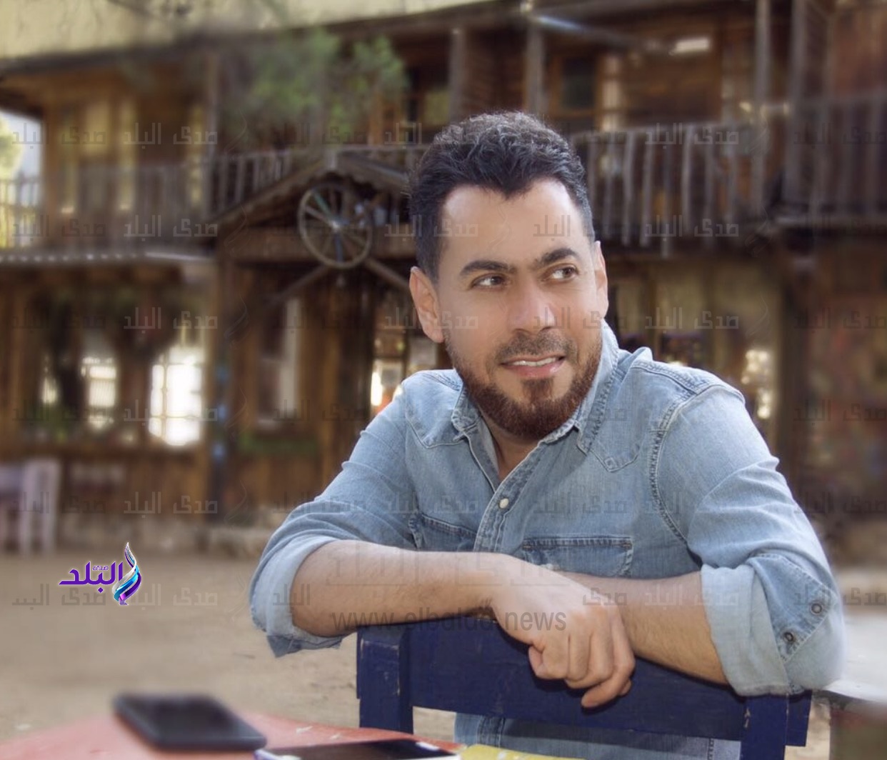 الفنان العراقي أحمد المصلاوي