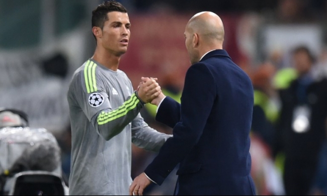  زين الدين زيدان ورونالدو 