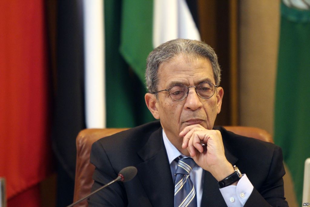 عمرو موسى رئيس لجنة الخمسين لتعديل الدستور