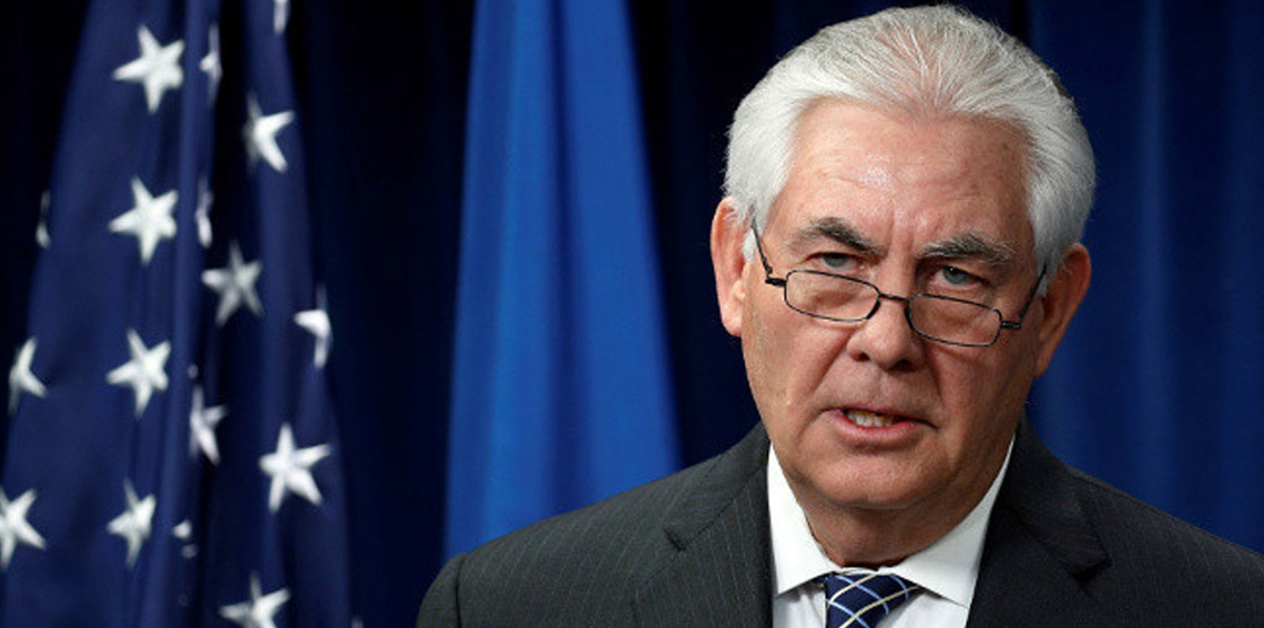 وزير الخارجية الأمريكي ريكس تيلرسون