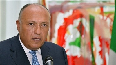 سامح شكري وزير الخارجية