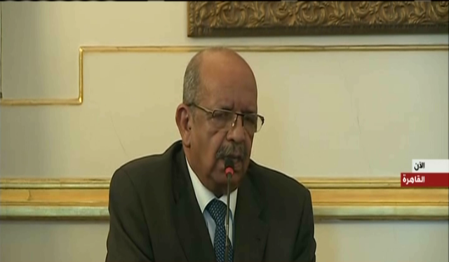  وزير الشئون الخارجية الجزائري عبد القادر مساهل