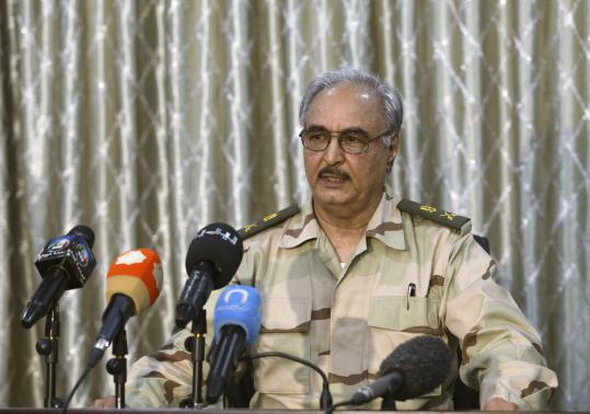 خليفة حفتر القائد العام للجيش الليبي خليفة حفتر القائد العام للجيش الليبي