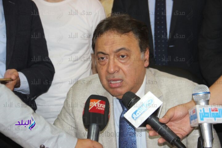  الدكتور أحمد عماد الدين راضي وزير الصحة