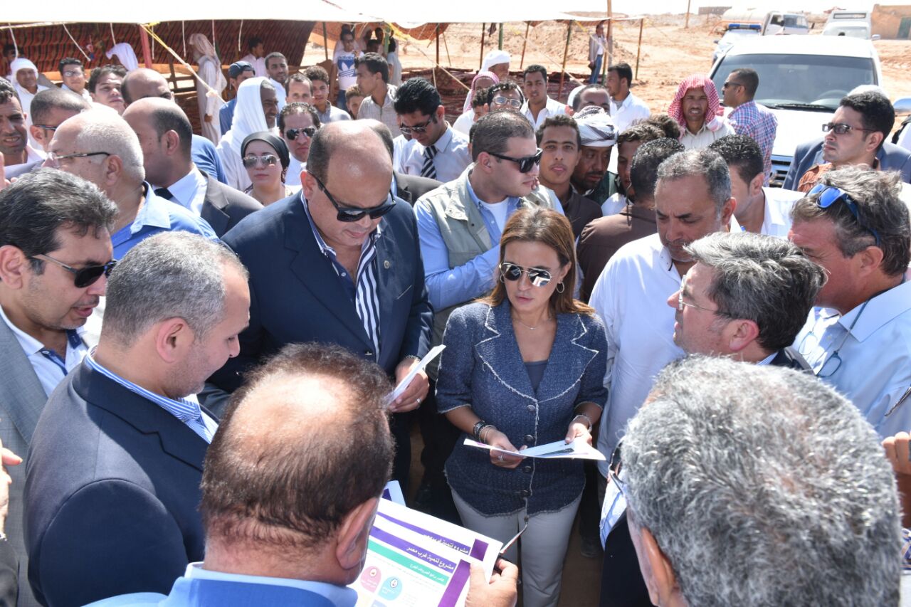 جانب من الزيارة جانب من الزيارة
