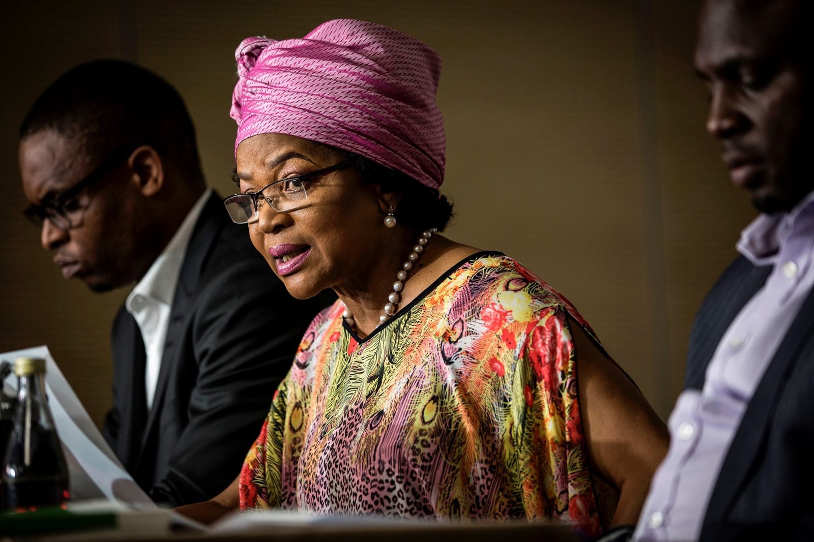  رئيسة البرلمان في جنوب إفريقيا باليكا مبيت