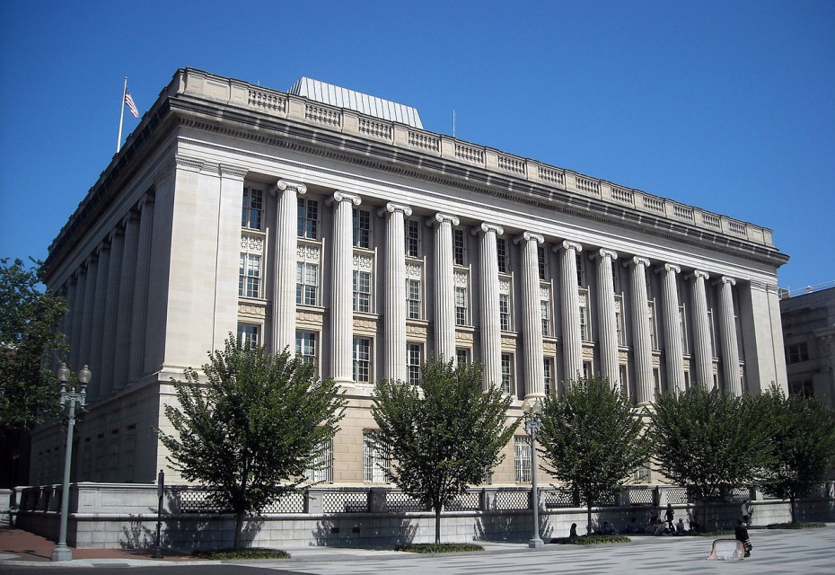  وزارة الخزانة الأمريكية