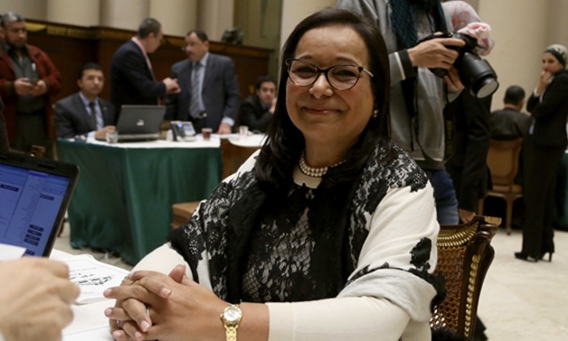 النائبة أنيسة حسونة عضو لجنة العلاقات الخارجية 