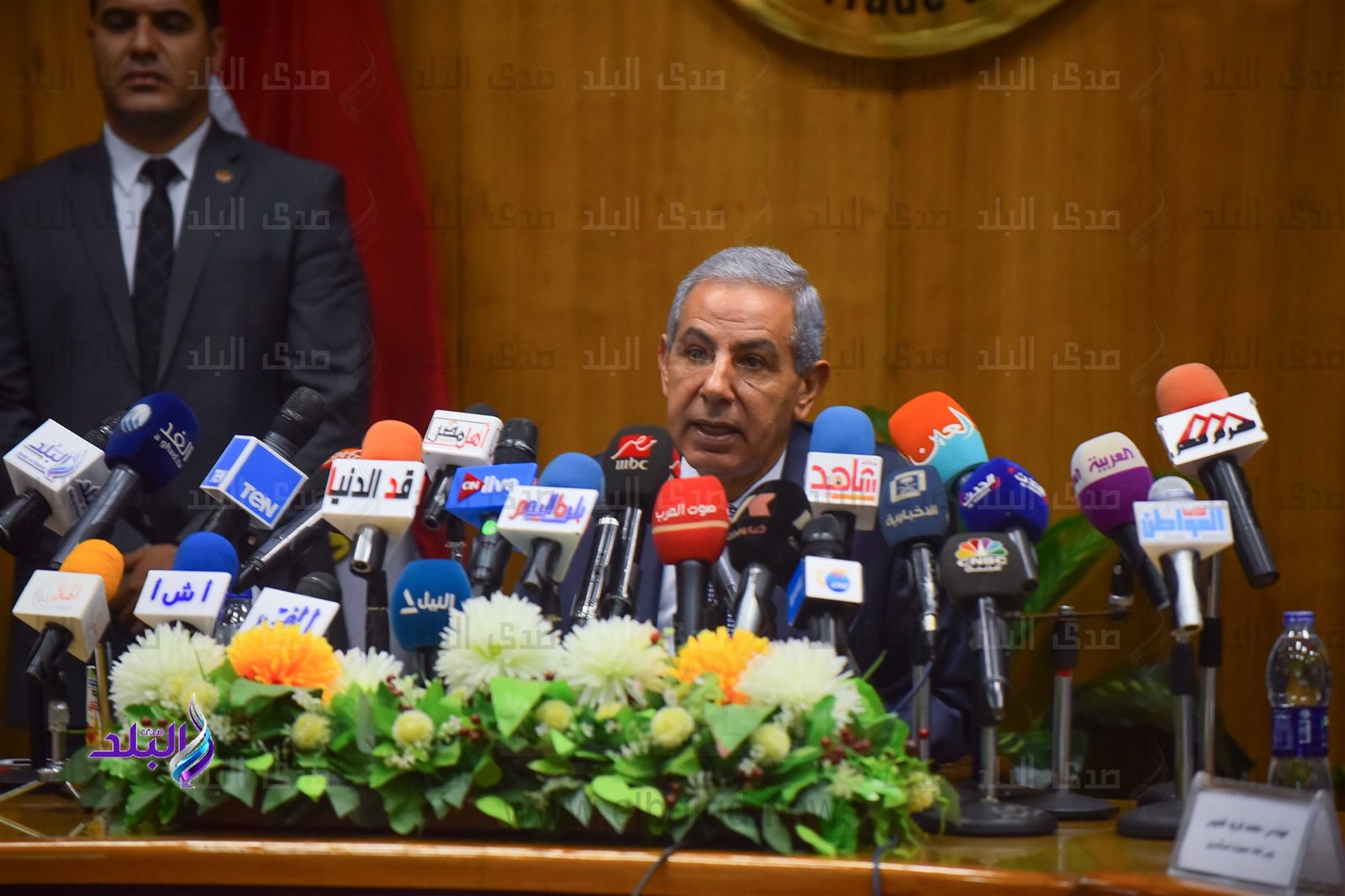 جانب من المؤتمر الصحفى لقابيل