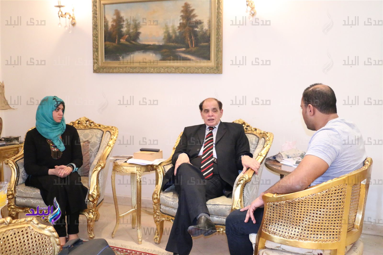 صلاح فوزي فى حوار مع محررين صدي البلد
