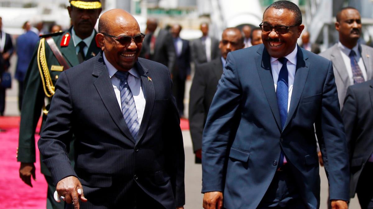 هيلي ماريام ديسالين و عمر البشير