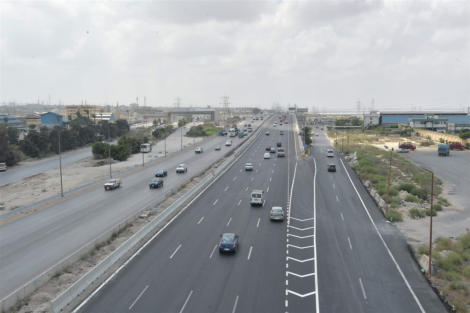 جانب منالأعمال التى أجرتها " المقاولون العرب" 