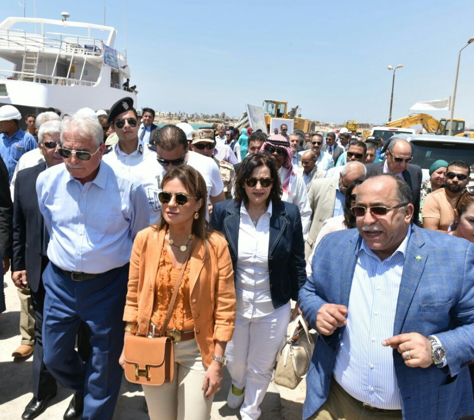 جانب من الزيارة جانب من الزيارة