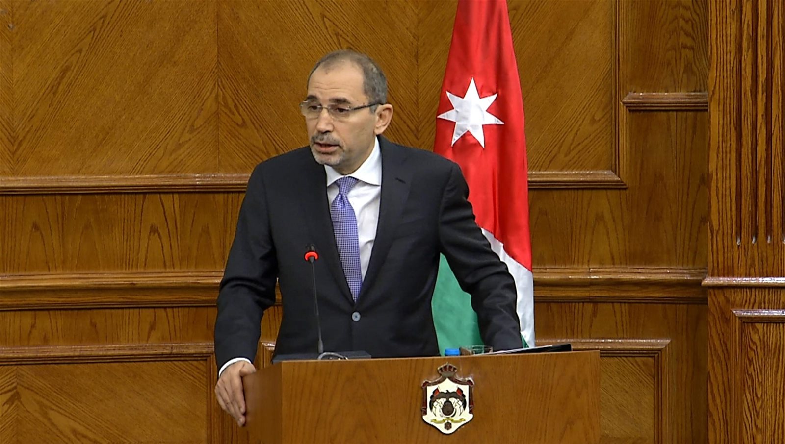 وزير الخارجية الاردني ايمن الصفدي وزير الخارجية الاردني ايمن الصفدي