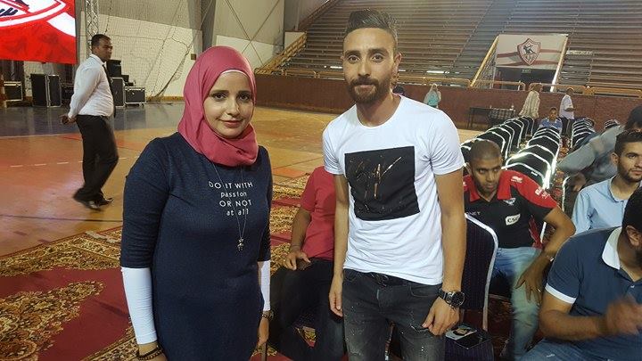 كابوريا مع محررة صدى البلد